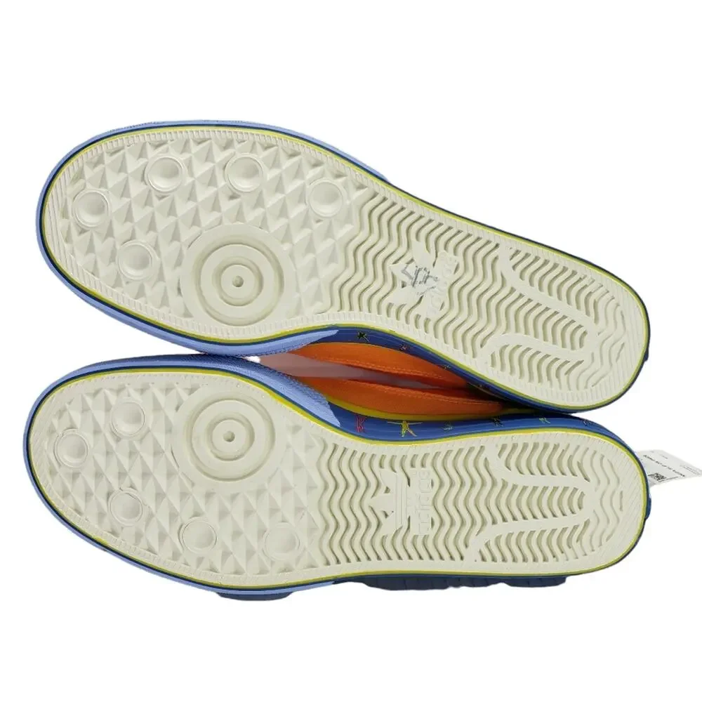 New Adidas Nizza Pride Men's Size 10.5 Slip On Sneakers, GW2421, Love Unites Sho